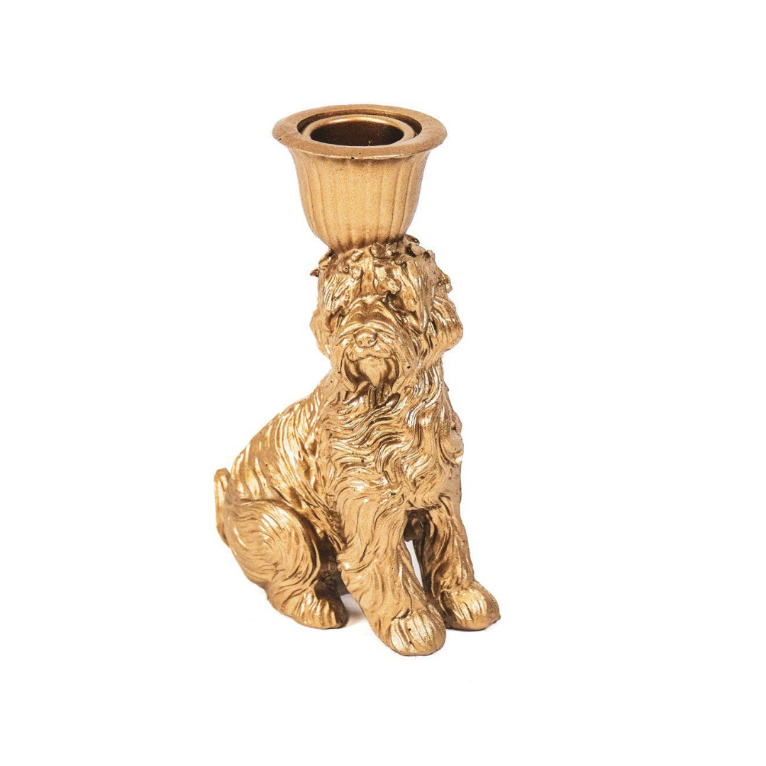 Labradoodle Kerzenhalter