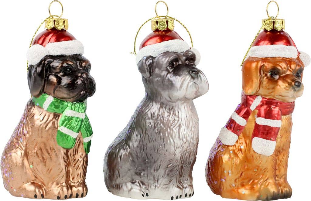 Xmas-Dogs Weihnachtsbaumschmuck