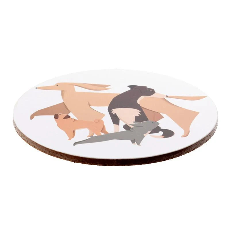 Barks Hund Untersetzer 4er Set