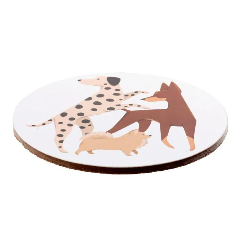 Barks Hund Untersetzer 4er Set