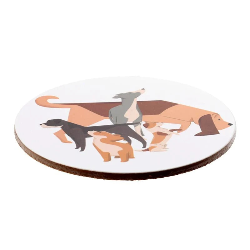 Barks Hund Untersetzer 4er Set