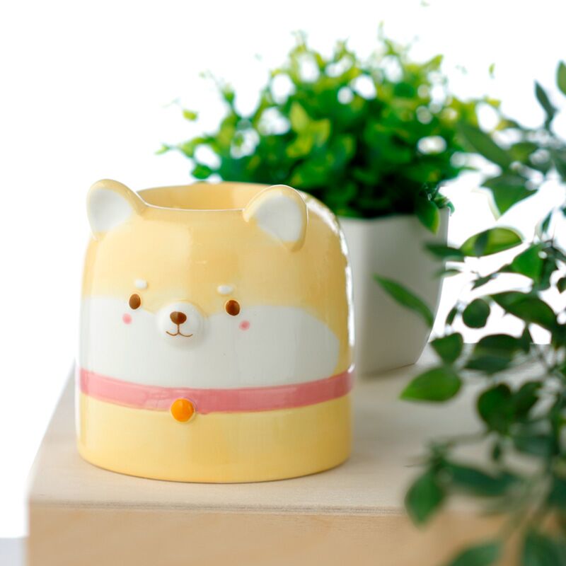 Shiba Inu Hunde Duftlampe aus Keramik