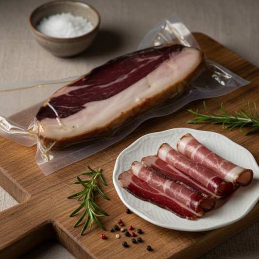 Geräucherter Wildschweinbau – Bayerische Art