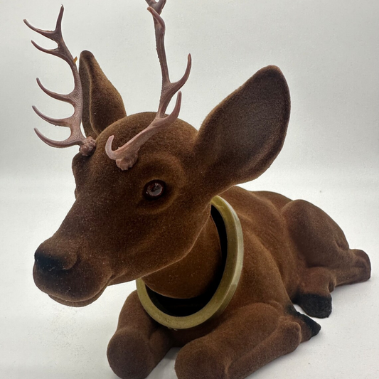 Wackelhirsch für die Hutablage - Geschenkidee - Made in Germany