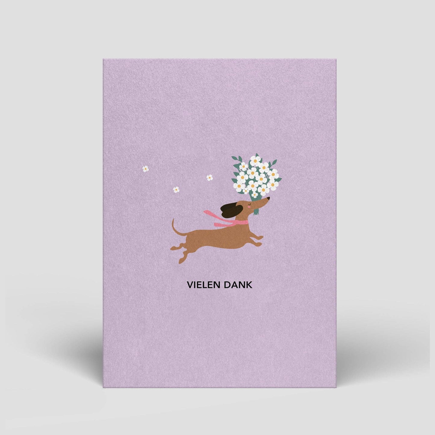 Postkarte - Dackel sagt Danke - Nr. 303