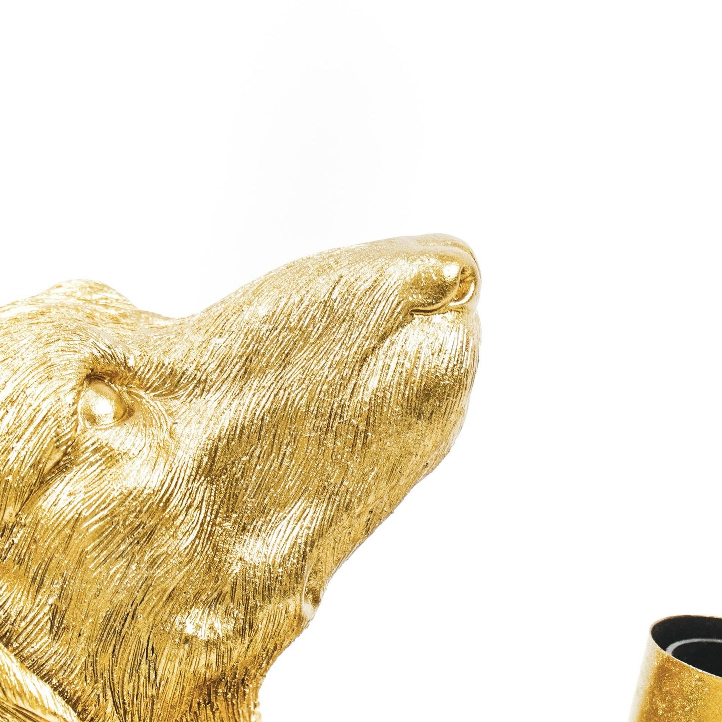 Dachshund Tischlampe Gold
