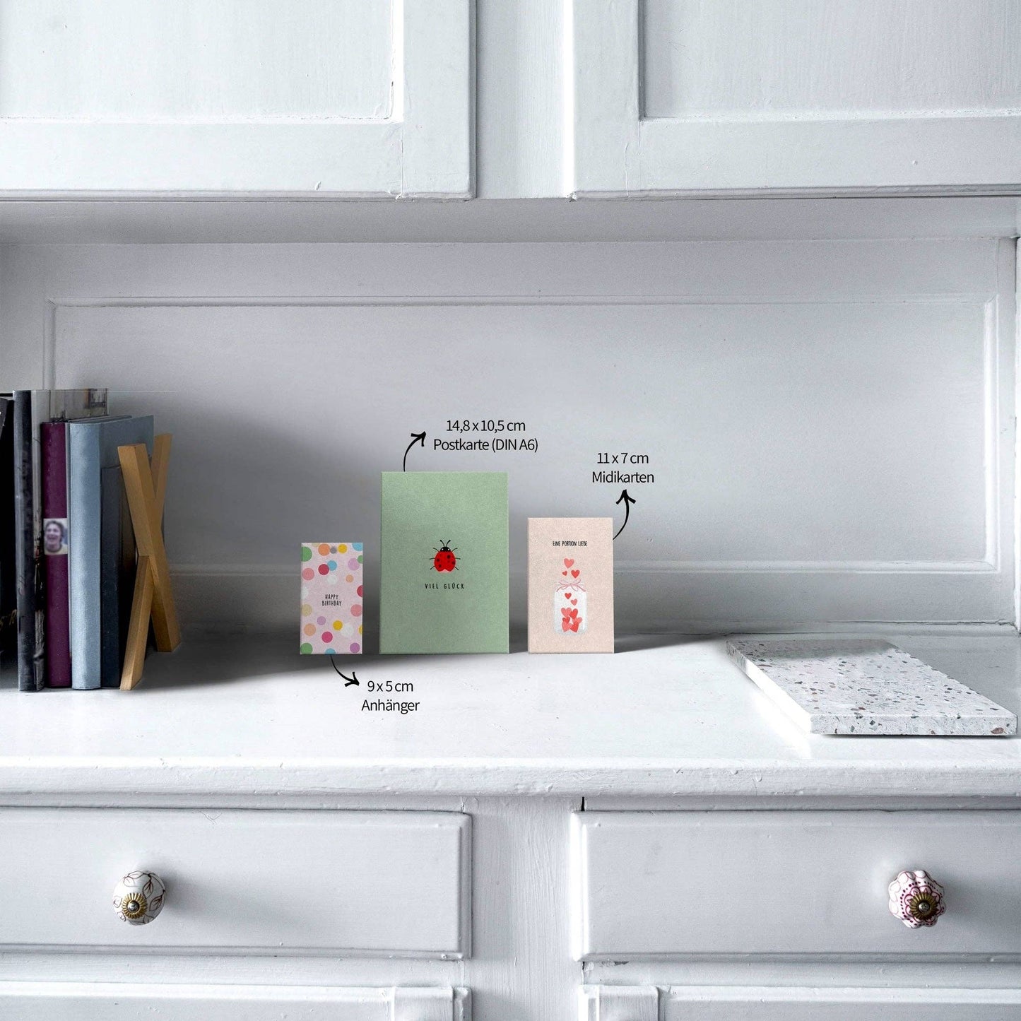 Postkarte - Dackel mit Herz - Nr. 309